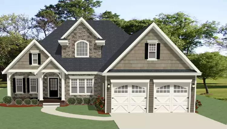 image of tennessee house plan 5500